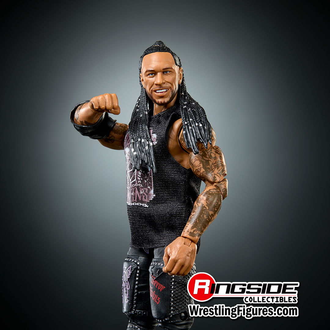 WWE Elite Collection - Action Figure Riddle Articolata Con 25 Punti Di Movimento, Accessori E Mani Intercambiabili, Giocattolo Per Bambini 8+ Anni (GVB86)