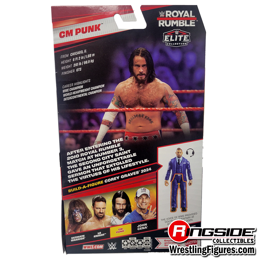 WWEエリートコレクションシリーズ　CMパンク WWE Wrestling Elite Collection Series 113 CM Punk Action
