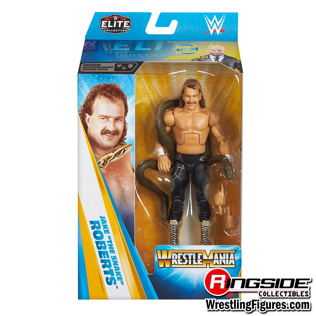 Jake Roberts (WM3) - WWE Elite WrestleMania 42 Toy Wrestling