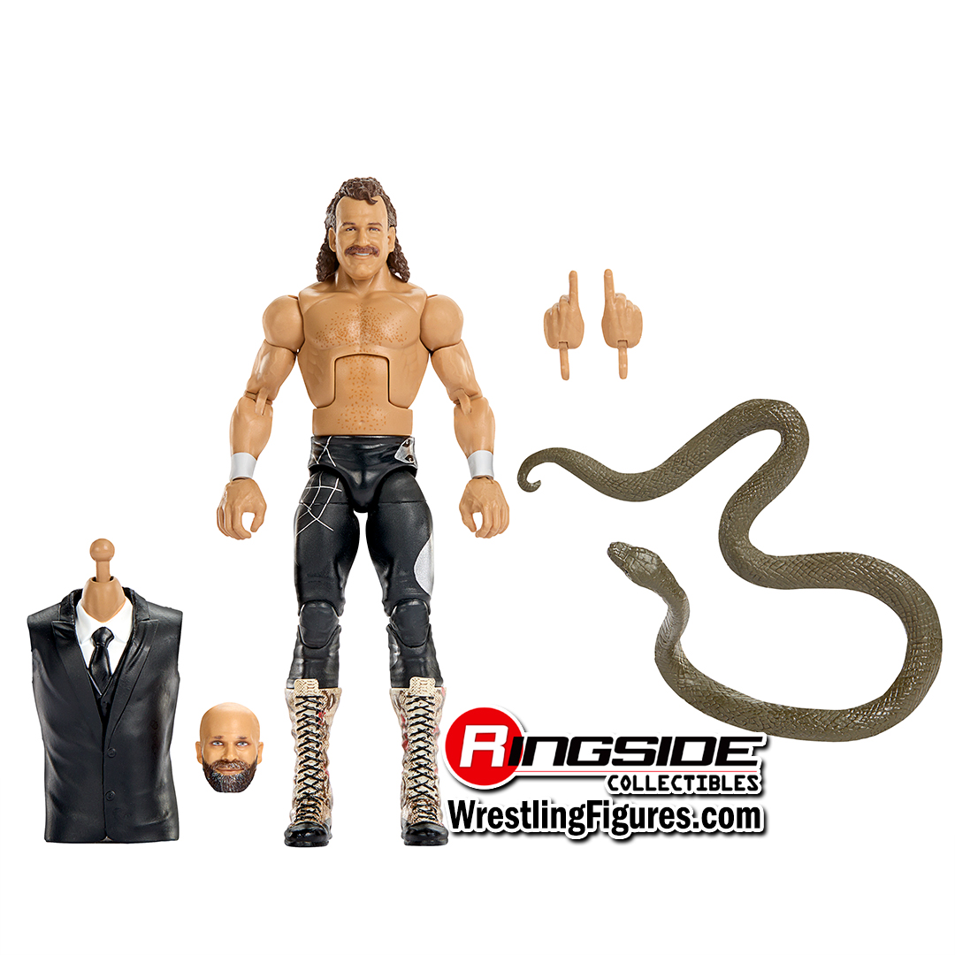 WWE Elite Ultimate Jake Roberts 新品開封のみ WWE Collectible Action Figure Ultimate Edition Coliseum