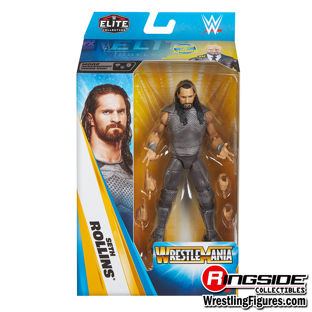 WWE Elite WrestleMania 42 - Complete Set of 4 (Seth, Stardust, Cena & Jake Roberts) image