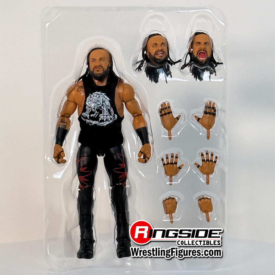 WWE Smackdown Real Scale Wrestling Ring Playset w/ Jacob Fatu Ultimate Edition Exclusive Figure image