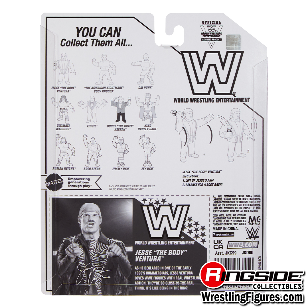 Jesse Ventura - WWE 2026 Retros (Wave 1) Ringside Exclusive image