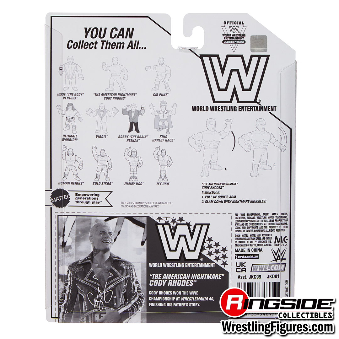 Cody Rhodes - WWE 2026 Retros (Wave 1) Ringside Exclusive image