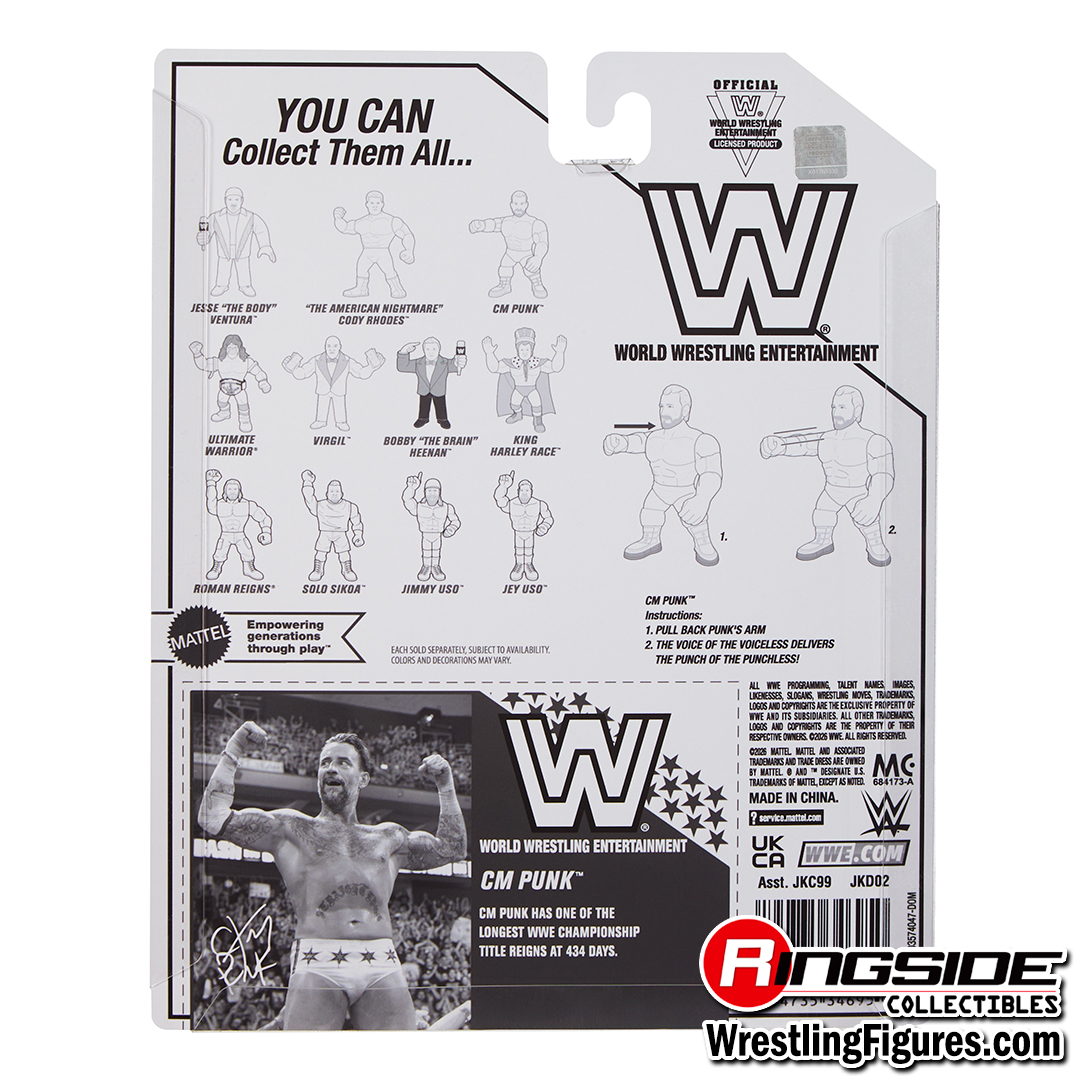CM Punk - WWE 2026 Retros (Wave 1) Ringside Exclusive image