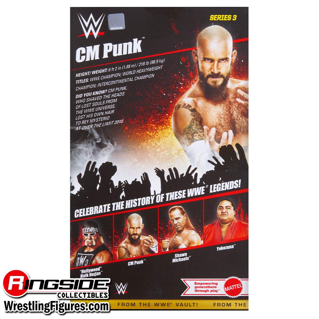 CM Punk (Straight Edge Society) - (Best of Series 1) WWE From the Vault Ringside Exclusive image