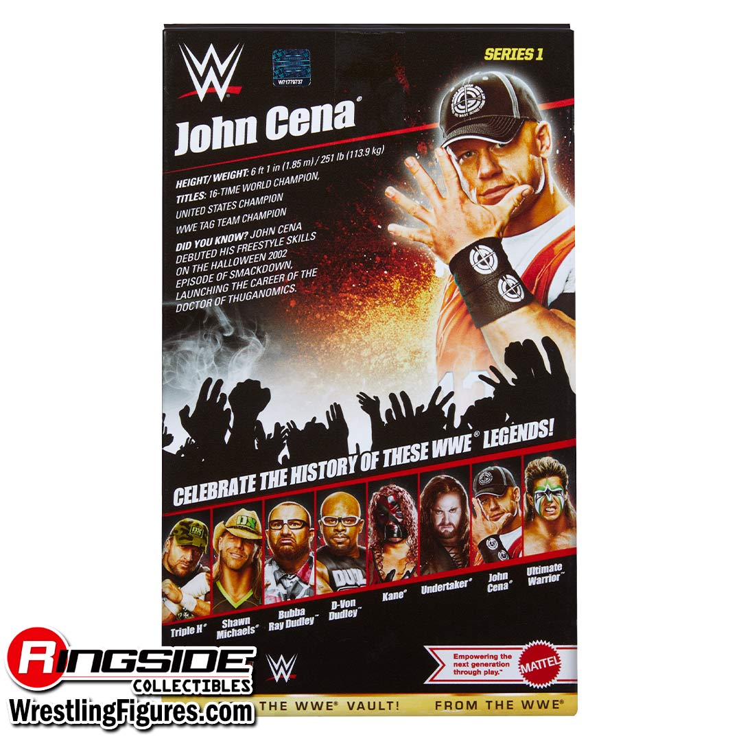 John Cena (2 Spinner Belts) - (Best of Series 1) WWE From the Vault Ringside Exclusive image