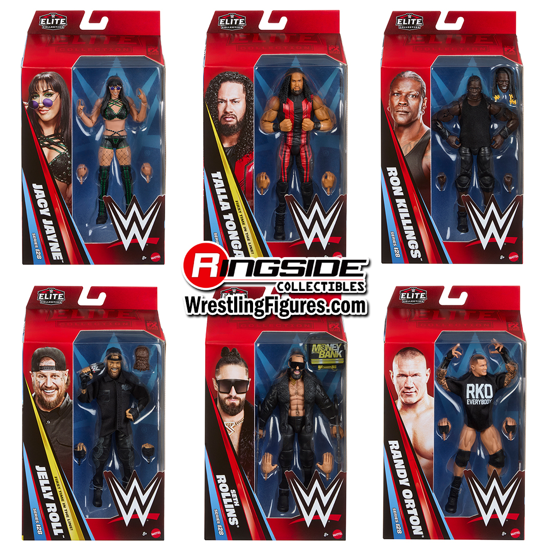 WWE Elite 128 Toy Wrestling Action Figures by Mattel! This set
