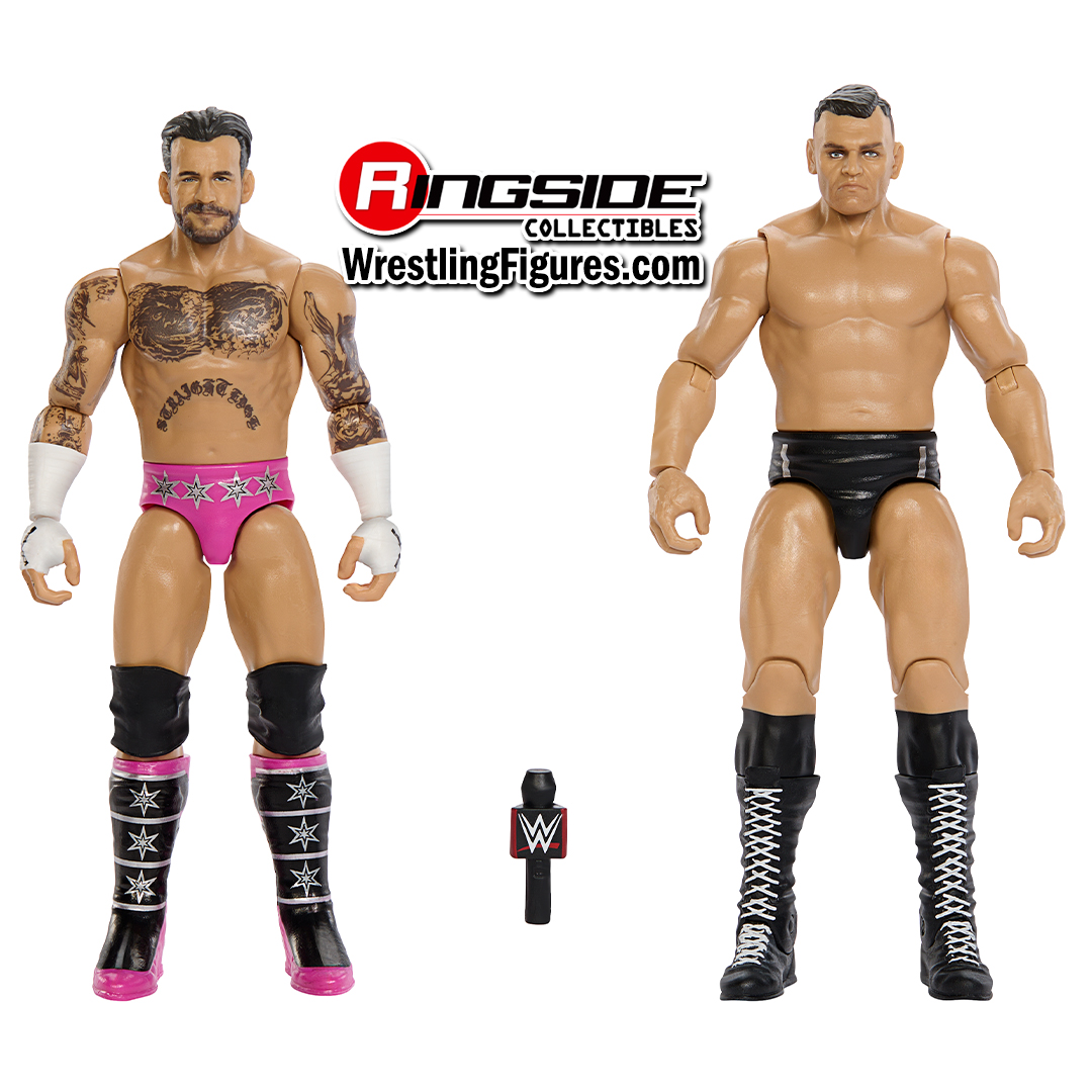 CM Punk & Gunther - WWE Main Event 2-Packs 28 Toy Wrestling Action