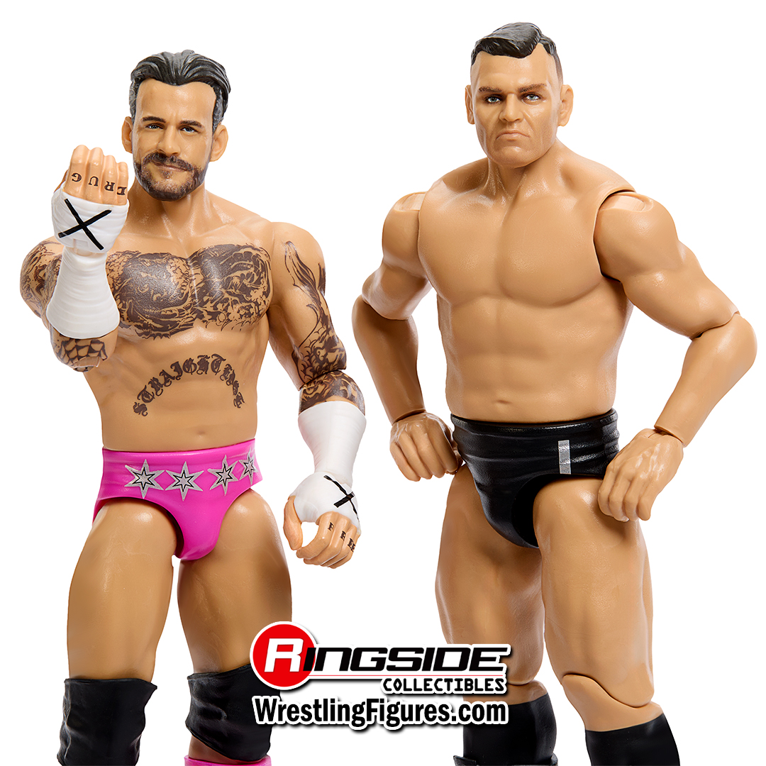 CM Punk & Gunther - WWE Main Event 2-Packs 28 Toy Wrestling Action