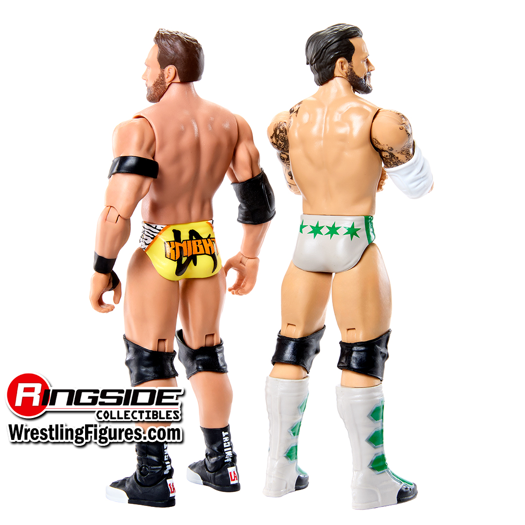 CM Punk & LA Knight - WWE Main Event 2-Packs 29 Toy Wrestling