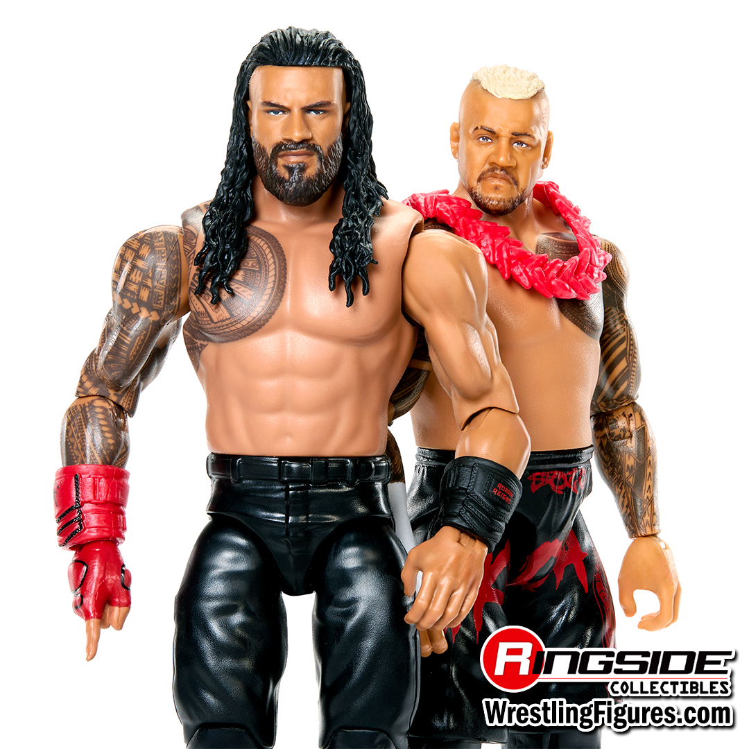 WWE フィギュア 2体セット ローマン・レインズ セス・ロリンズ Roman Reigns & Solo Sikoa - WWE Main Event 2-Packs 29 Toy