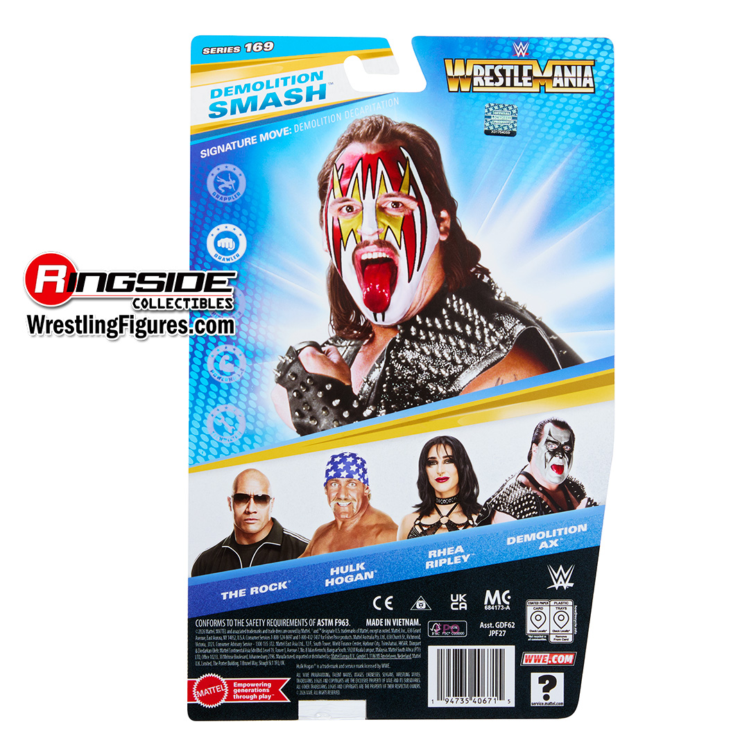 Smash (Demolition) - WWE Main Event 169 | Ringside Collectibles