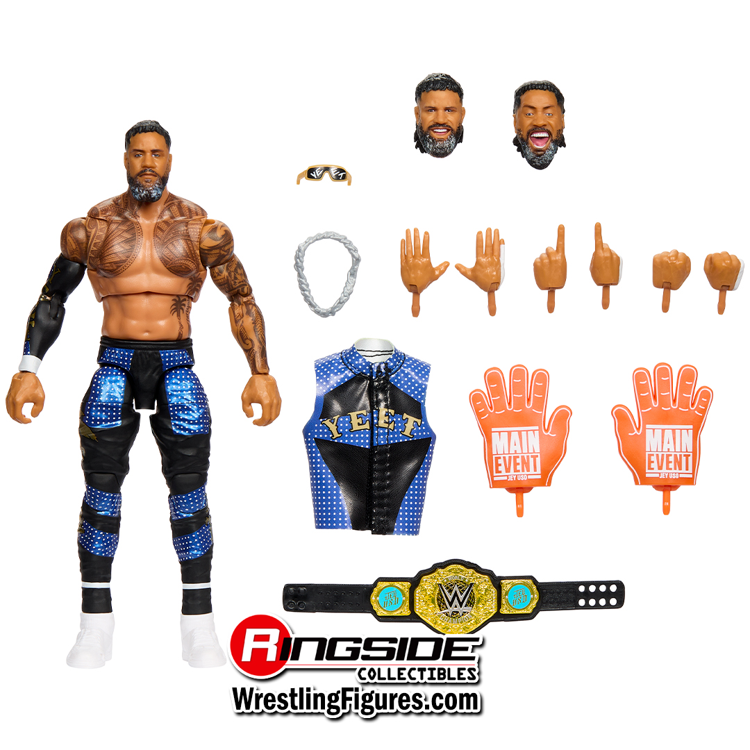 Jey Uso (WM41) - WWE Ultimate Edition Ringside Exclusive Toy