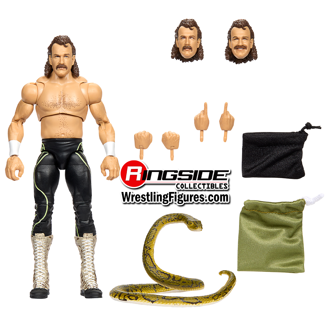WWE Elite Ultimate Jake Roberts 新品開封のみ Jake Roberts - WWE Ultimate Edition 32 Toy Wrestling Action Figure