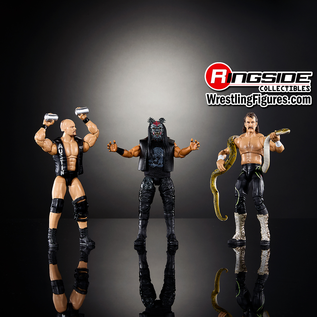WWE Ultimate Edition 32 - Complete Set of 3 Toy Wrestling Action