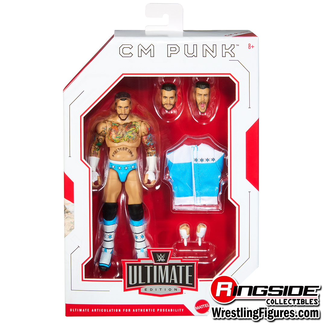 CM Punk - WWE Ultimate Edition 33 Toy Wrestling Action Figure by