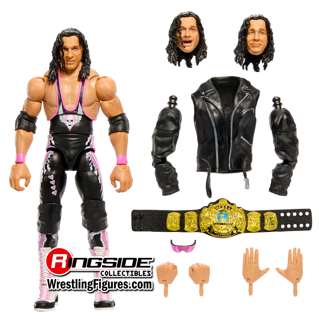 Bret Hart - WWE Best of Ultimate Edition 9 Toy Wrestling Action