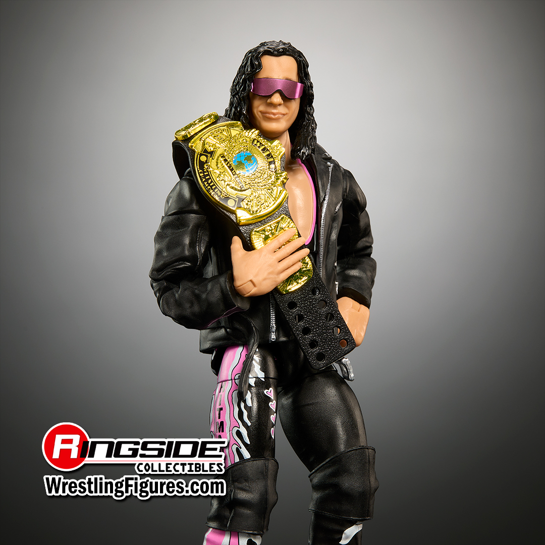 BRET HARTフィギュア　リングマスターズ Bret Hart - WWE Best of Ultimate Edition 9 Toy Wrestling Action