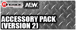 AEW Accessory Pack Version 2 for Toy Wrestling Action Figures by Jazwares