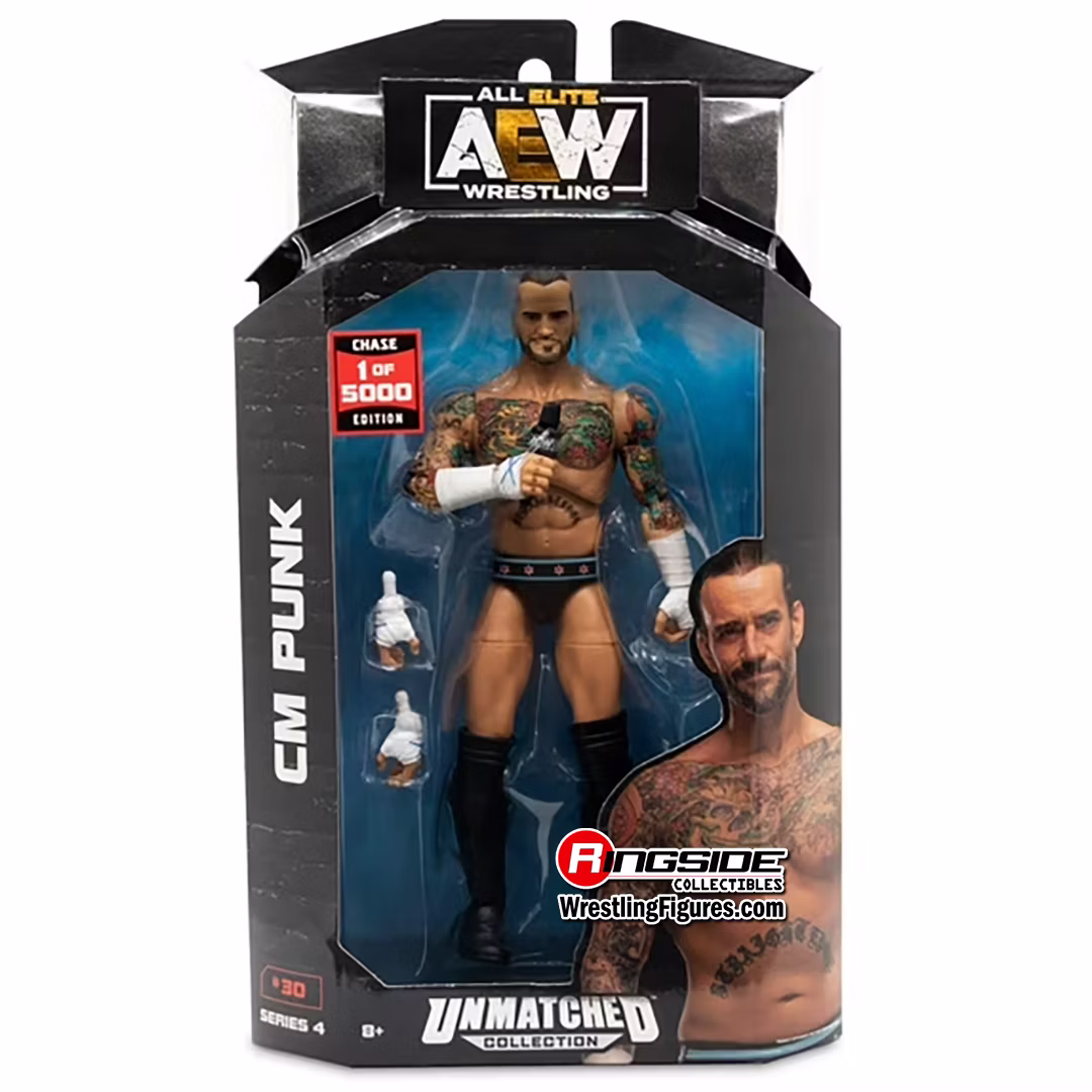 Image (Chase 1 of 5000) CM Punk - AEW Unmatched Series 4