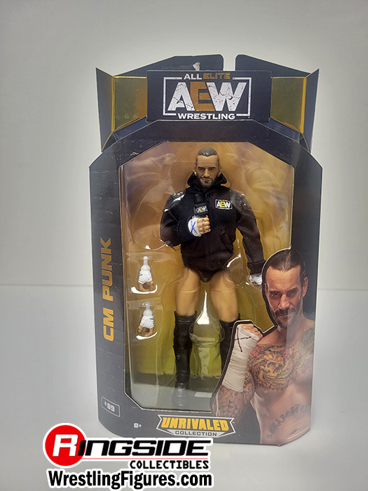 AEW CMパンク フィギュアセット　最終セール中 Amazon.co.jp: Ringside CM パンク AEW アンマッチシリーズ 4