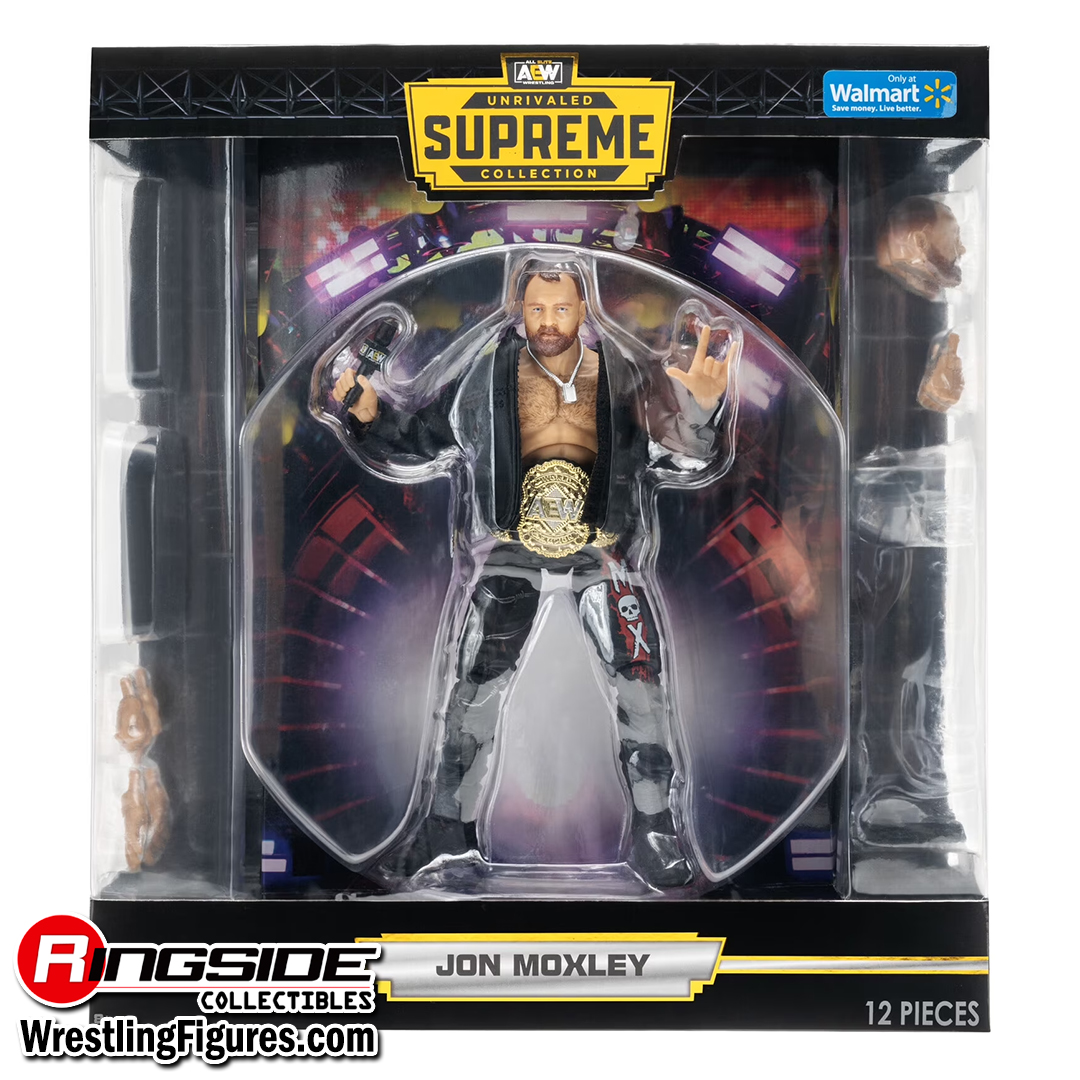 Image (Supreme w/ World Title) Jon Moxley - AEW Exclusive