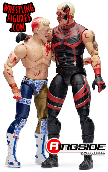 Jazwares AEW Unrivaled Blood Brothers Cody Dustin Rhodes for sale online 