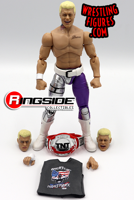 Cody Rhodes TNT Champion AEW Ringside Exclusive 