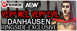 Danhausen (Very Nice Very Evil) - AEW Ringside Exclusive Toy Wrestling Action Figure by Jazwares