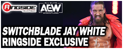 Switchblade Jay White - AEW Ringside Exclusive Toy Wrestling Action Figure by Jazwares