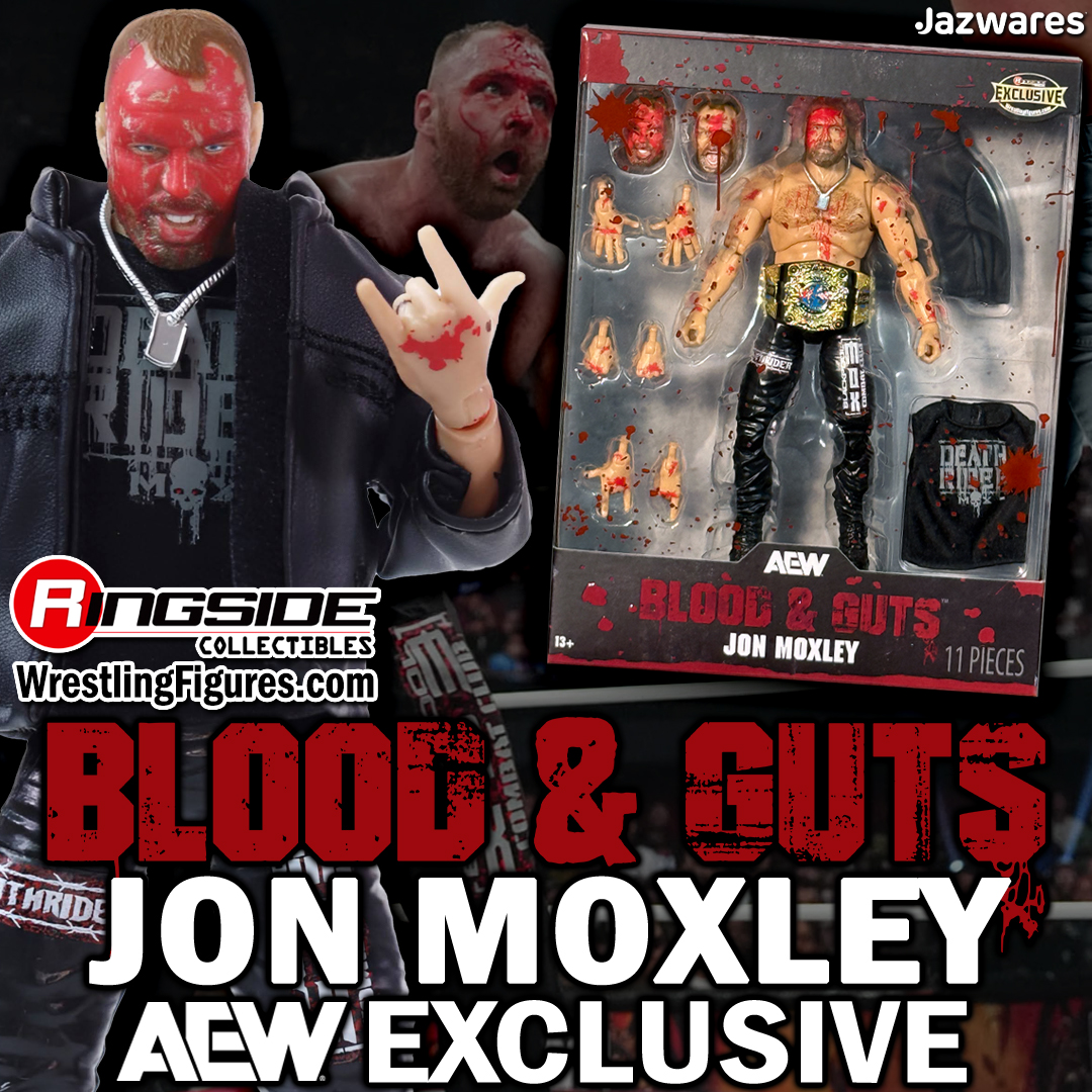 Shop Jon Moxley (Supreme Blood & Guts) Exclusive Now