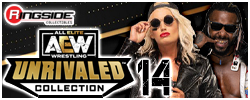 AEW Unrivaled 14 Toy Wrestling Action Figures by Jazwares