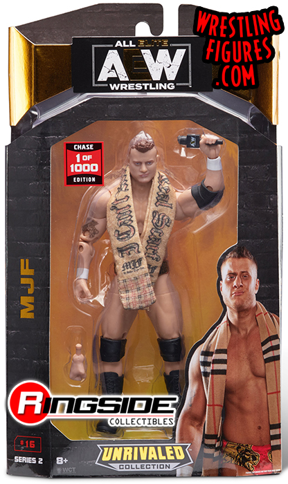 Chase 1 of 1000) MJF - AEW Unrivaled 2 AEW Toy Wrestling
