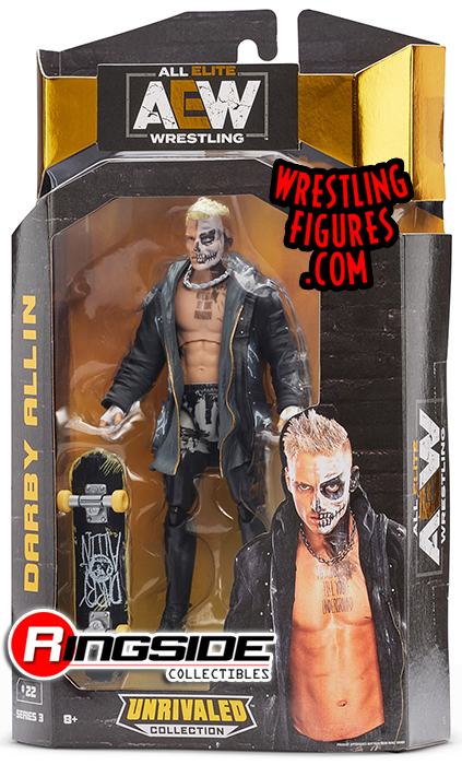 Jazwares AEW Unrivaled Series 3 Darby Allin Figure for sale online