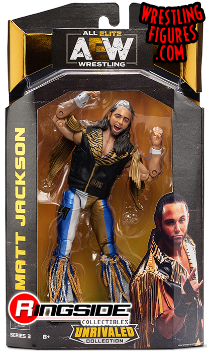 Matt Jackson (Young Bucks) - AEW Unrivaled 3 Toy Wrestling Action