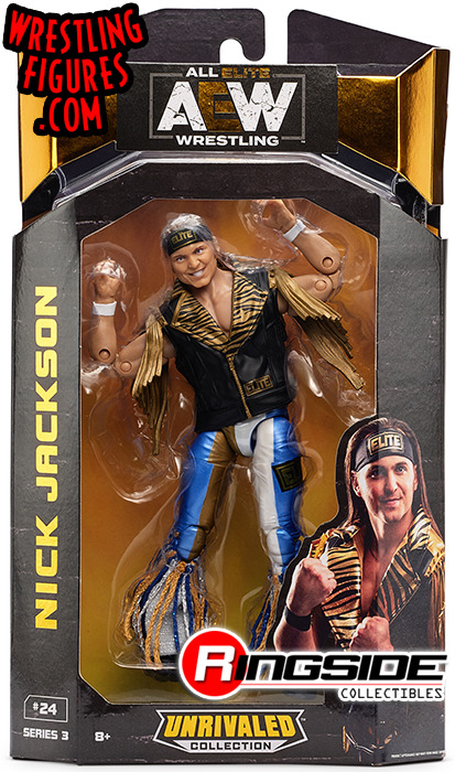 Details about   AEW Unrivalled Nick Jackson Sereis 3 Action figure 