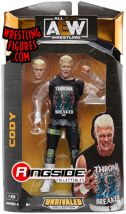 AEW NJPW Cody Rhodes 'Do The Work' Custom Shirt For WWE Mattel Figures. 