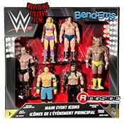 Image WWE Main Event Icons 6-Pack - WWE Bend-Ems