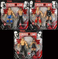 TNA Cross the Line 2-Packs 3 - Complete Set of 3 | Ringside TNA Cross the Line 2-Packs 3 - Complete Set of 3 | Ringside