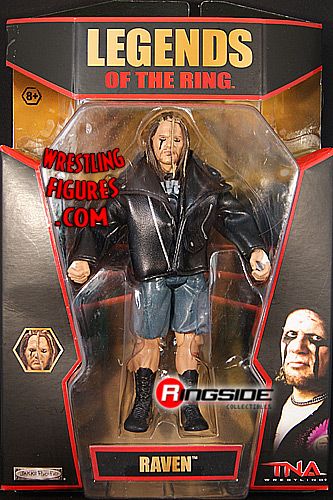 Delxue and Legends of The Ring Action Figures TNA Jakks Pacific