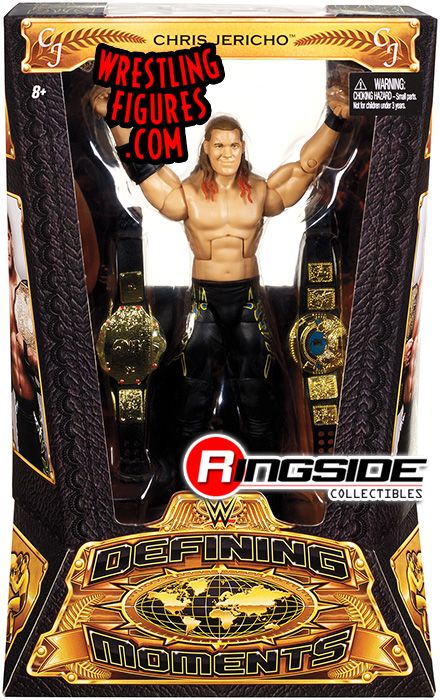 WWE Chris Jericho Defining moments Mattel elite wrestling figure 