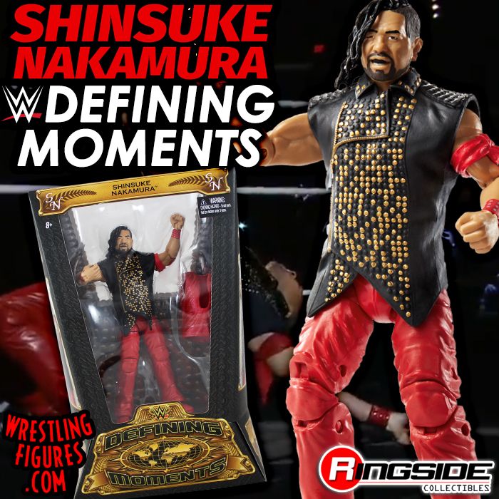 WWE Wrestling Defining Moments Shinsuke Nakamura 6 Inch Action