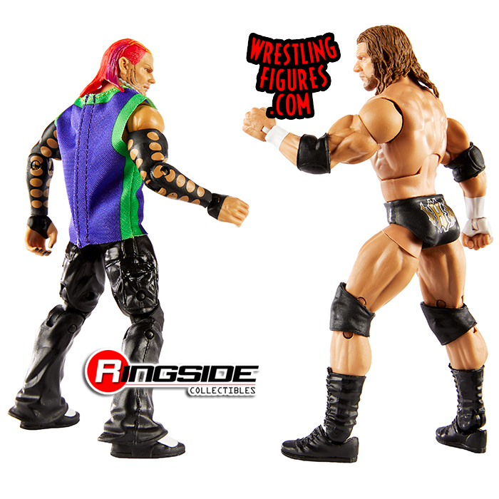 WWE Elite Collection Triple H vs Jeff Hardy Action Figure 2-Pack – Action  Figures and Collectible Toys