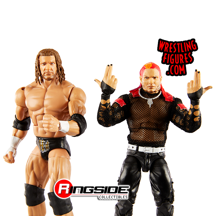 Details about   WWE Elite Jeff Hardy and Triple H 2 Pack Ringside Exclusive on hand MOC HHH Rare 