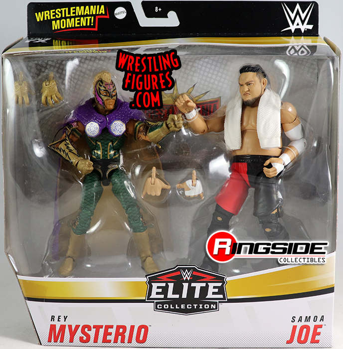 WWE GLG17 Rey Mysterio Vs Samoa Joe Collezione Elite 2-Pack 