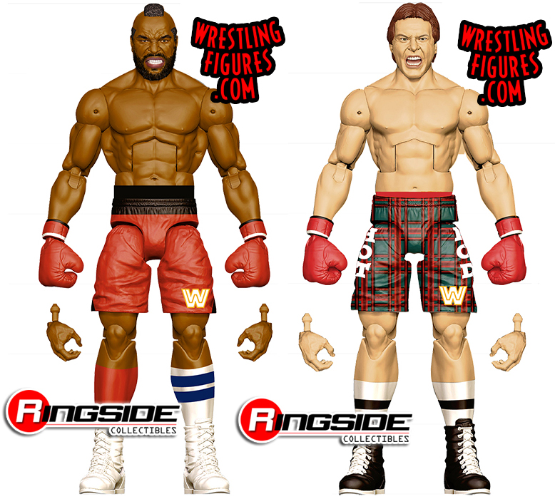 Mr. T & Roddy Piper WWE Elite Mr. T & Rowdy Roddy Piper