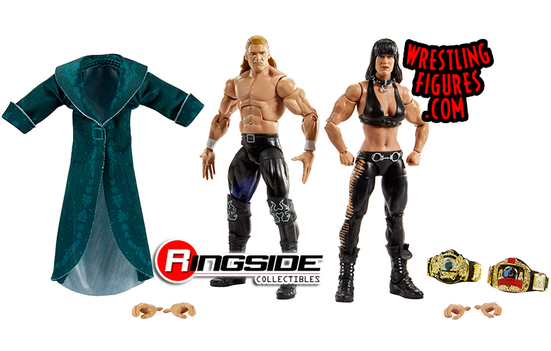 Triple H HHH DX Exclusive Elite Series Figures Two-Pack WWE Mattel Chyna 