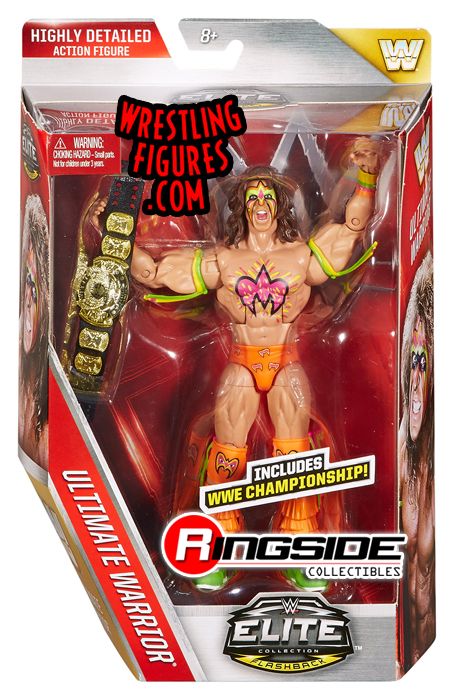 Mattel WWE Legends Elite Collection Ultimate Warrior Action Figure for sale online