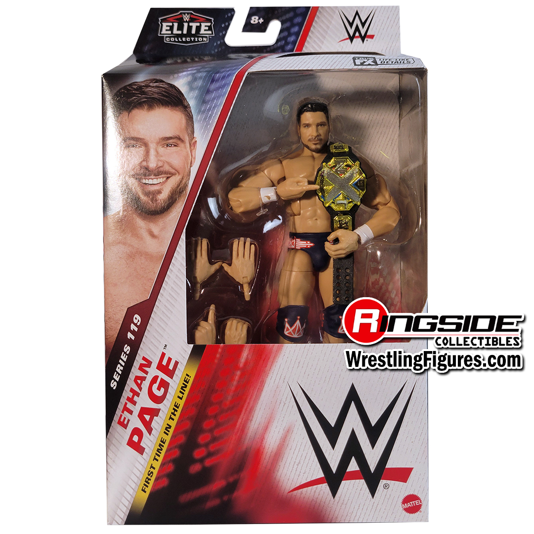 (Chase Variant - Red Designs) Ethan Page - WWE Elite 119 Image